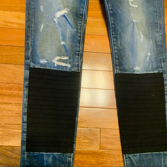 CULT OF INDIVIDUALITY Zen Moto Mid Rise Jeans - Picture 6 of 8